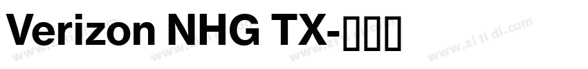 Verizon NHG TX字体转换